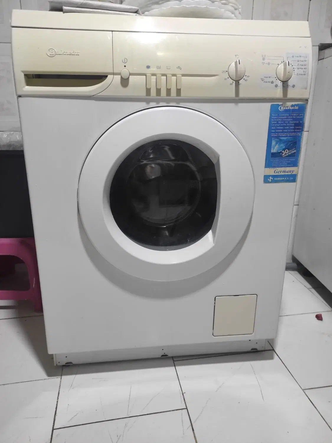 لباسشویی باکنشت 6کیلویی|ماشین لباسشویی و خشک‌کن لباس|ارومیه, |دیوار