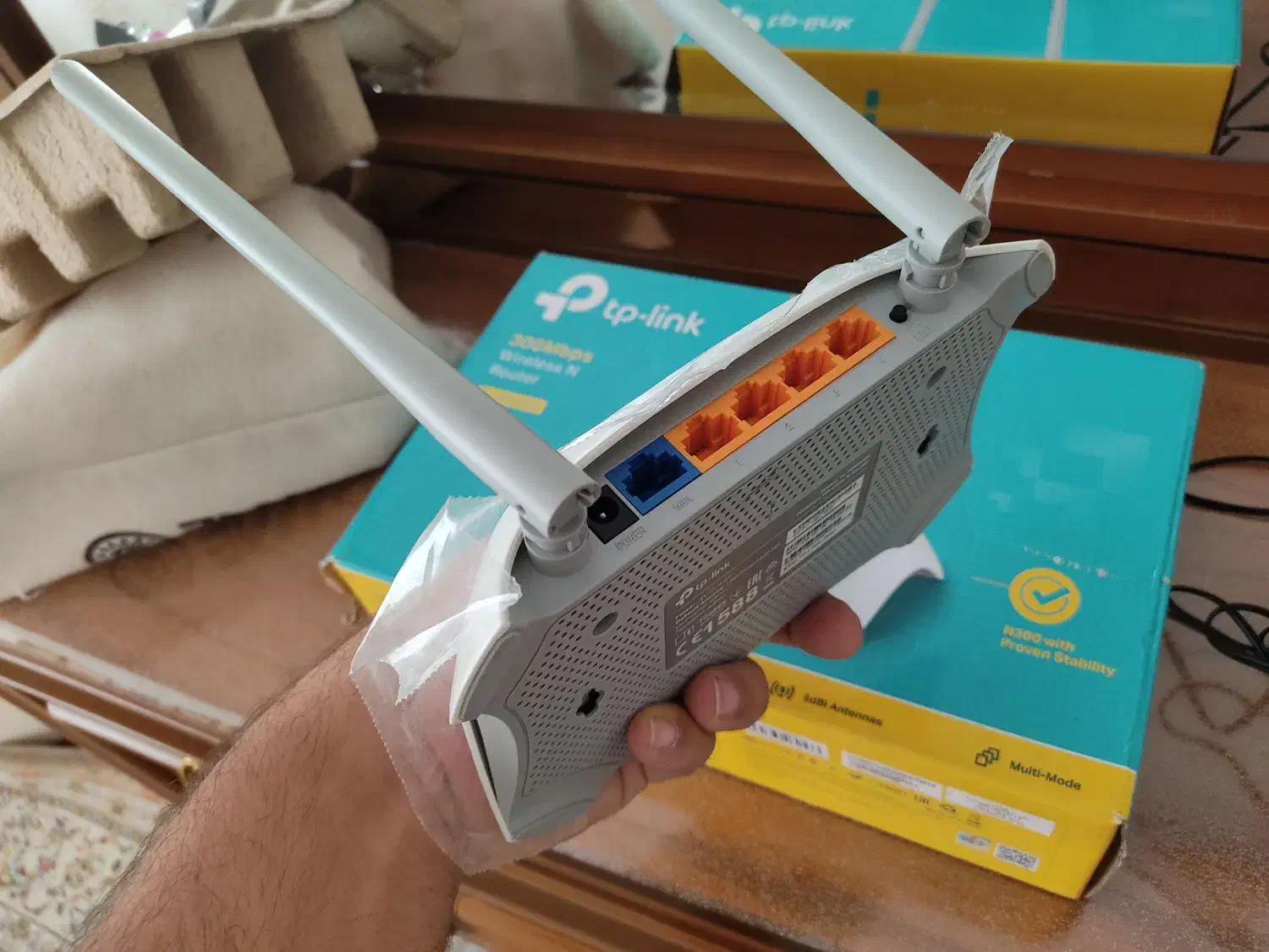 مودم تی پلینک دو آنتنه|مودم و تجهیزات شبکه|ری, هاشم‌آباد|دیوار