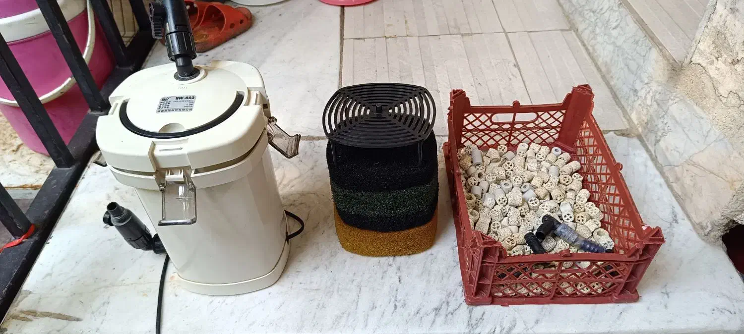 آکواریوم حرفه ای با شیر تخلیه آسان با کلیه لوازم|ماهی|قدس, شهر‌قدس|دیوار