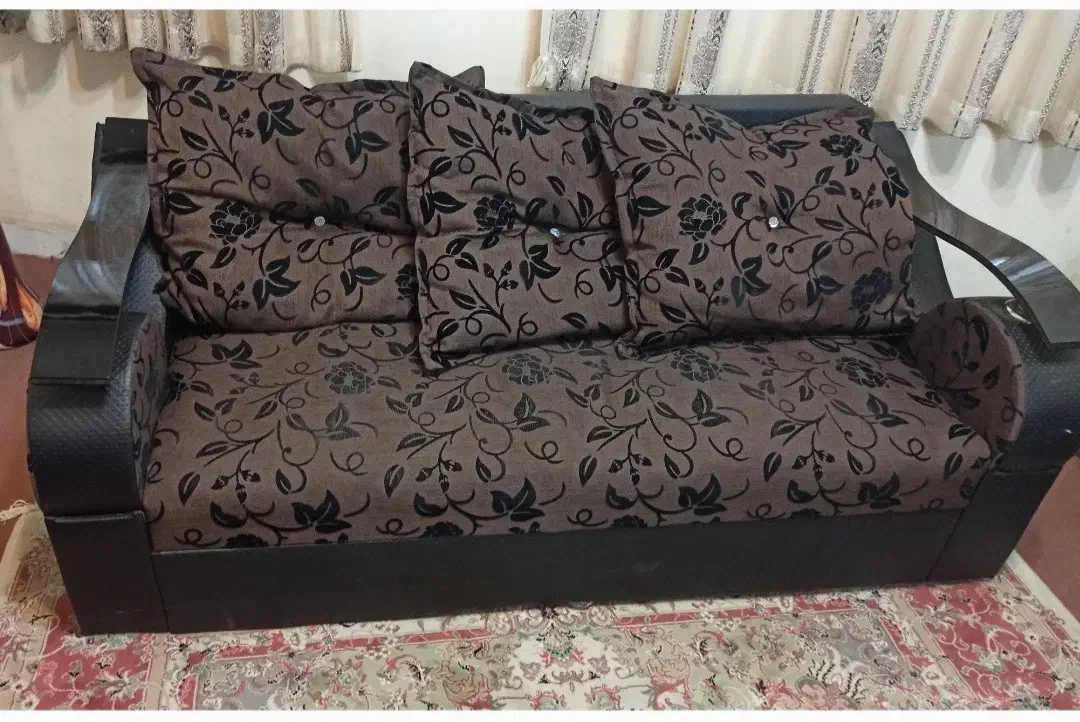 مبل ۷ نفره|مبلمان خانگی و میز عسلی|آستانه اشرفیه, |دیوار