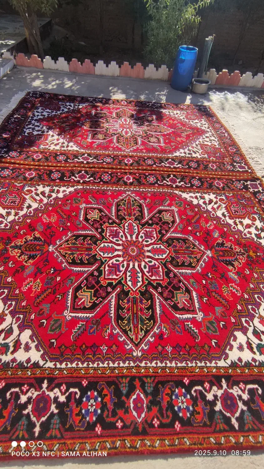 4 عدد فرش دستباف 6 متری|فرش|تبریز, |دیوار