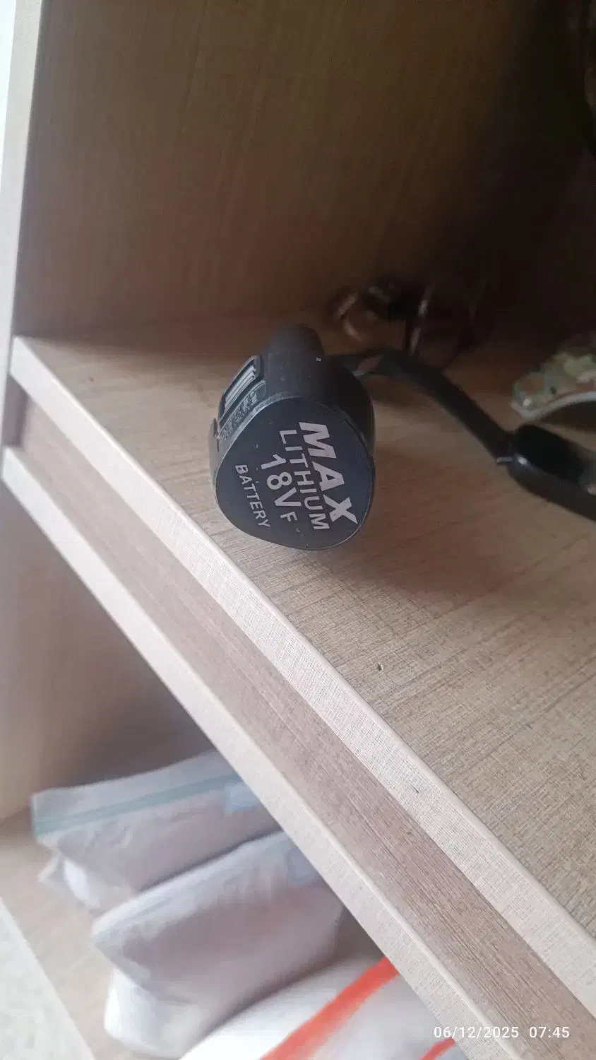 باطری دریل شارژی 18ولت|ابزارآلات|قم, شهدا|دیوار