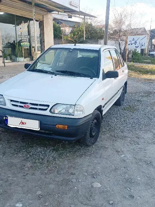 فروش پراید ۸۸ سفید سالم|خودرو سواری و وانت|شیرگاه, |دیوار