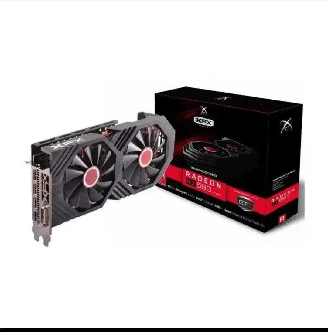 2 عدد کارت گرافیک XFX RX580 GTS XXX 8GIG دست دوم|قطعات و لوازم جانبی رایانه|سیرجان, |دیوار