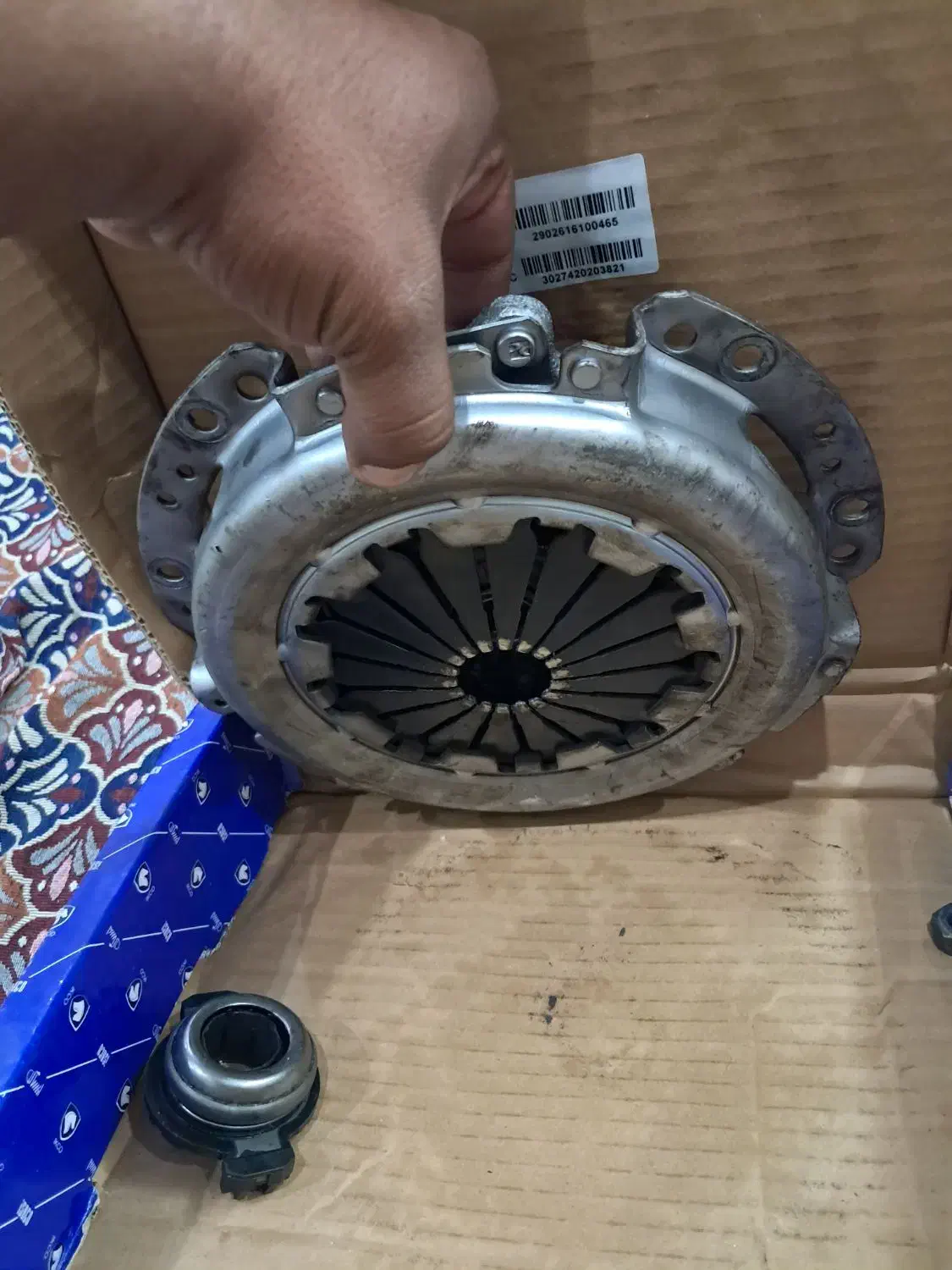 دیسک وصفحه والعو و صفحه کیلومتر پژو۶فنره قدرتی|قطعات یدکی و لوازم جانبی|یزد, |دیوار