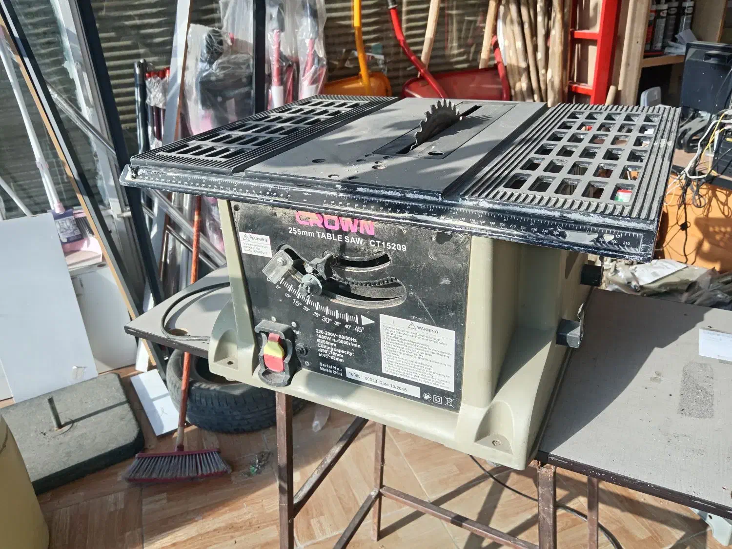 دستگا برش رو میزی کراون مدل ct15209|ابزارآلات|بانه, |دیوار