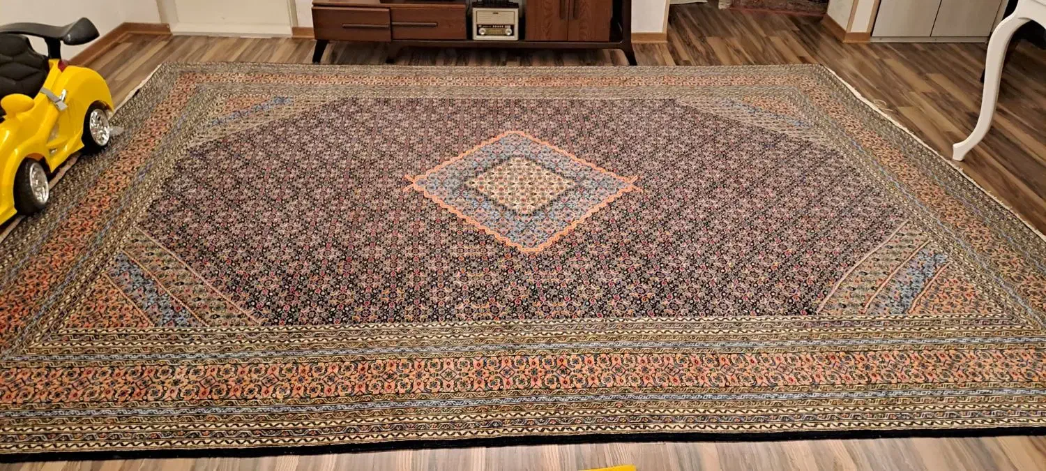 فرش 12 متری دست بافت قدیمی|فرش|اردبیل, |دیوار