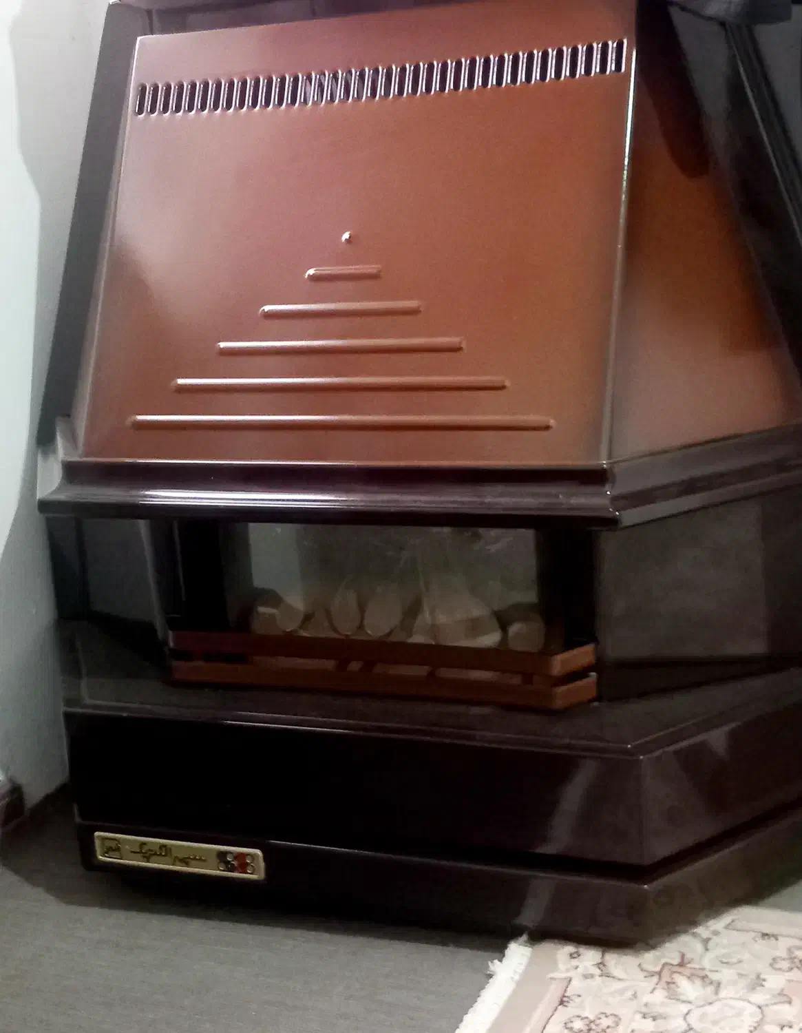 بخاری شومینه ای|بخاری، هیتر، شومینه|نور, |دیوار