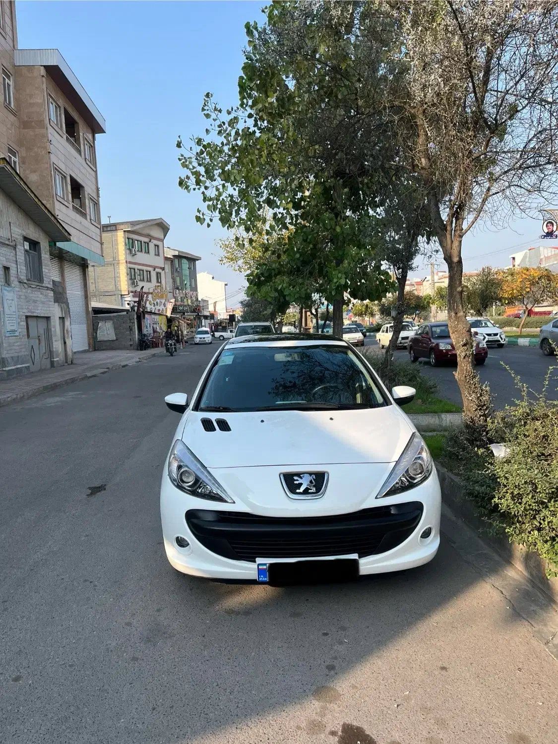 207 سفید پانوراما دنده ای|خودرو سواری و وانت|رشت, علی آباد|دیوار