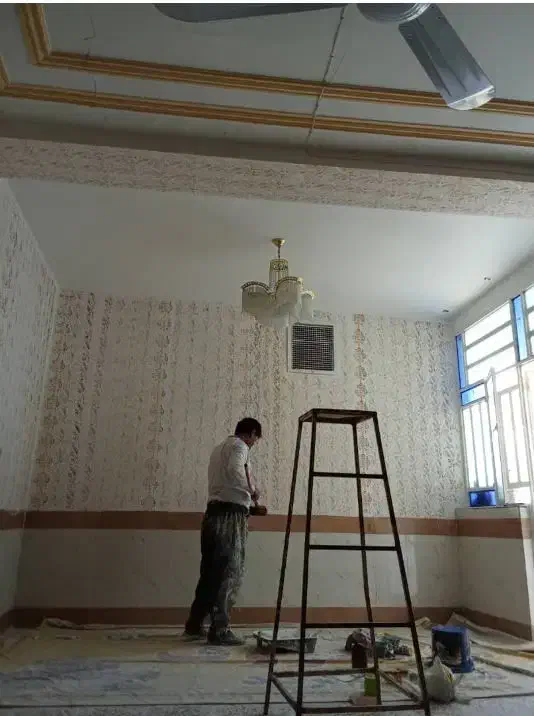 نقاشی ساختمان ،کنتکس ، نقاشی کناف|خدمات پیشه و مهارت|شیراز, کوزه گری|دیوار