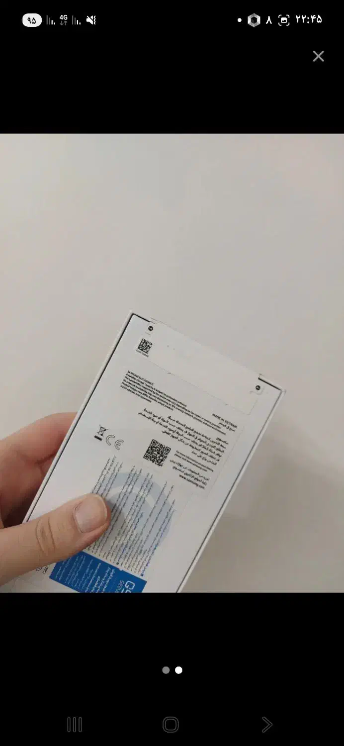 فروش گوشی a56رام ۸. ۲۵۶گیگ رنگ مشکی پلمپ|موبایل|تهران, هاشمی|دیوار