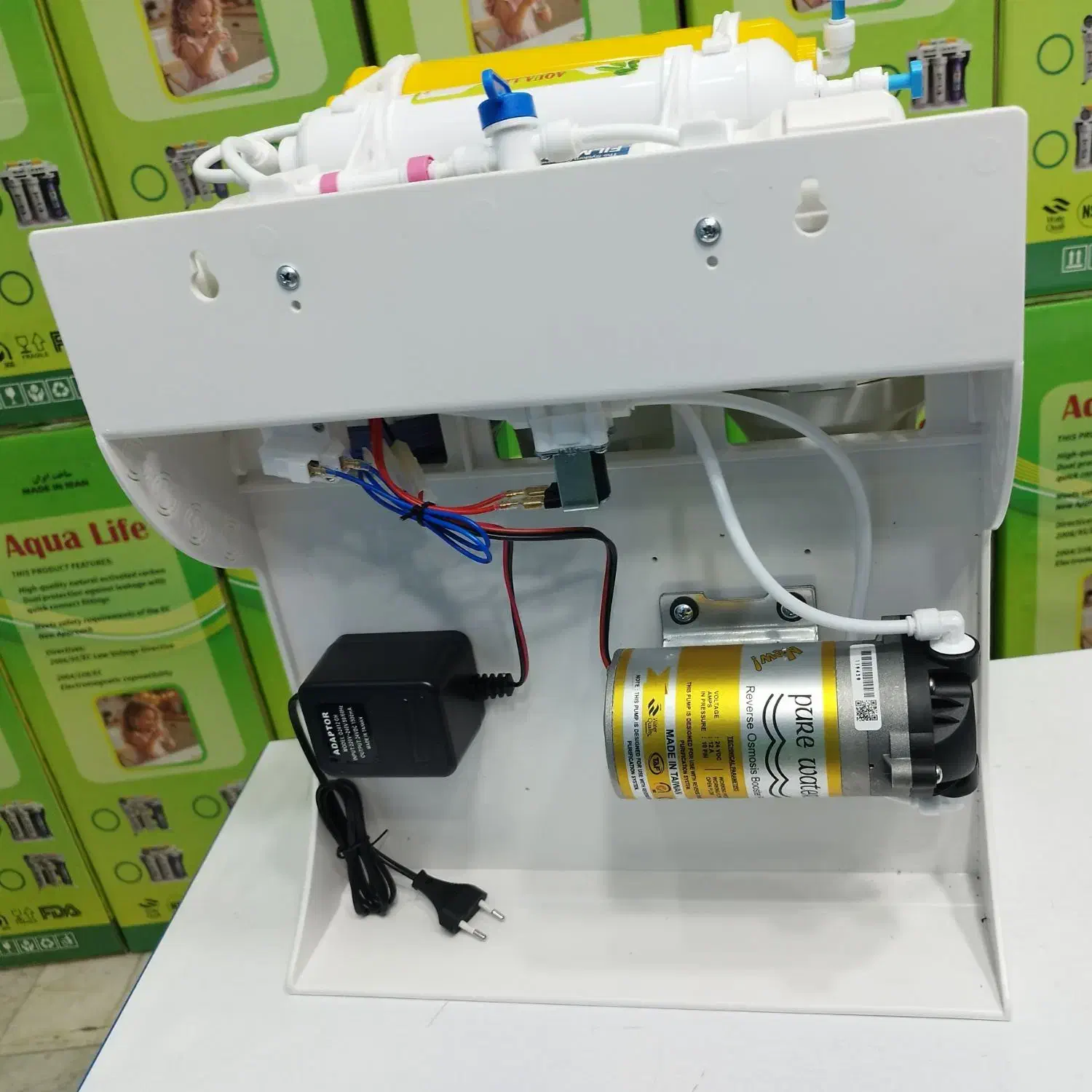 تصفیه آب اکوالایف ۶ تا ۹ مرحله‌ای تسویه تسفیه|آب‌سردکن و تصفیه آب|قم, بنیاد|دیوار