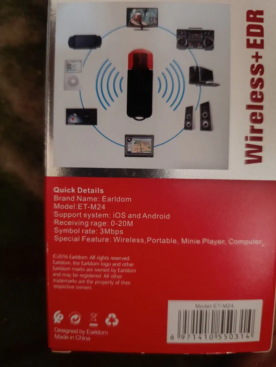 دانگل بلوتوث ارلدام|لوازم جانبی موبایل و تبلت|رفسنجان, |دیوار