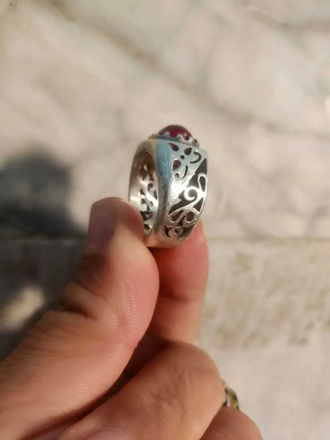 انگشتر یاقوت استار و ساعت سامسونگ واچ۳|جواهرات|کرمان, |دیوار