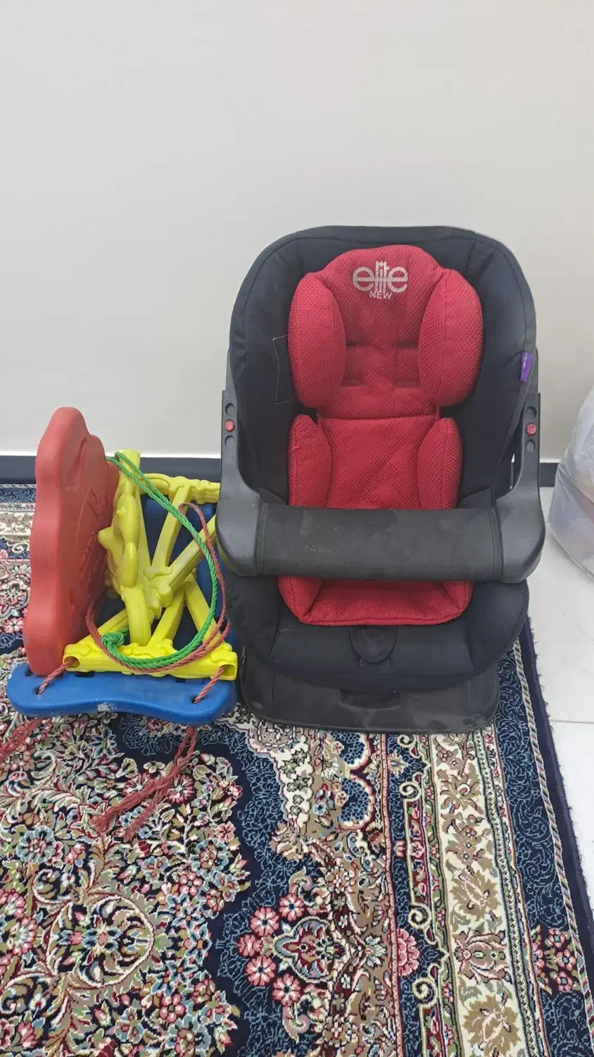 صندلی ماشین و تاب کودک|تخت و صندلی بچه|فردیس, شهرک گلها|دیوار