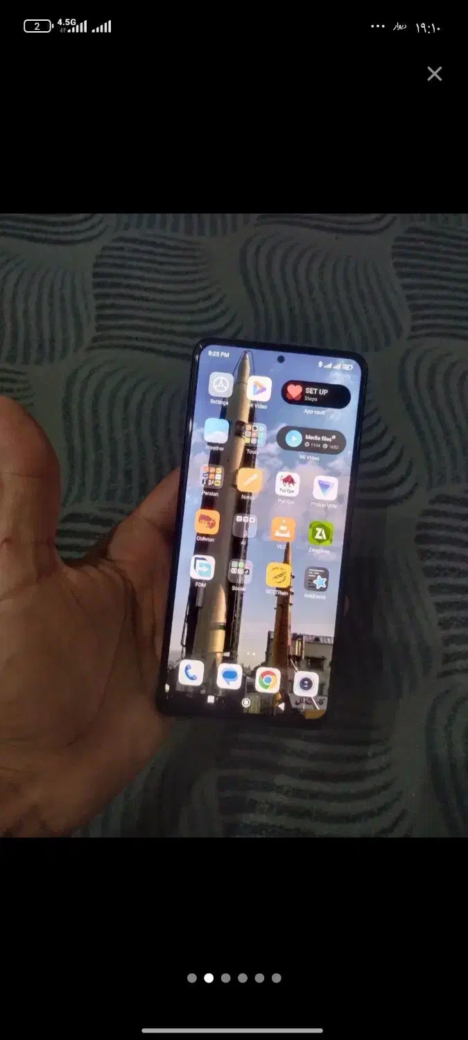 شیامی note10 حافظه 64رم4کاملاسالم وتمیز|موبایل|مشهد, اروند|دیوار