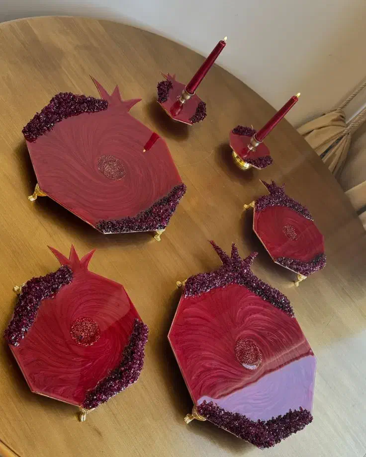 ظروف یلدایی خاص|صنایع دستی و سایر لوازم تزئینی|شیراز, نصر|دیوار