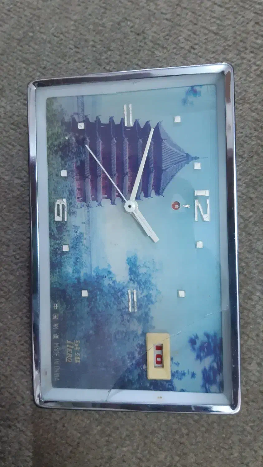 ساعت قدیمی رومیزی|کلکسیون اشیاء عتیقه|گمیشان, |دیوار