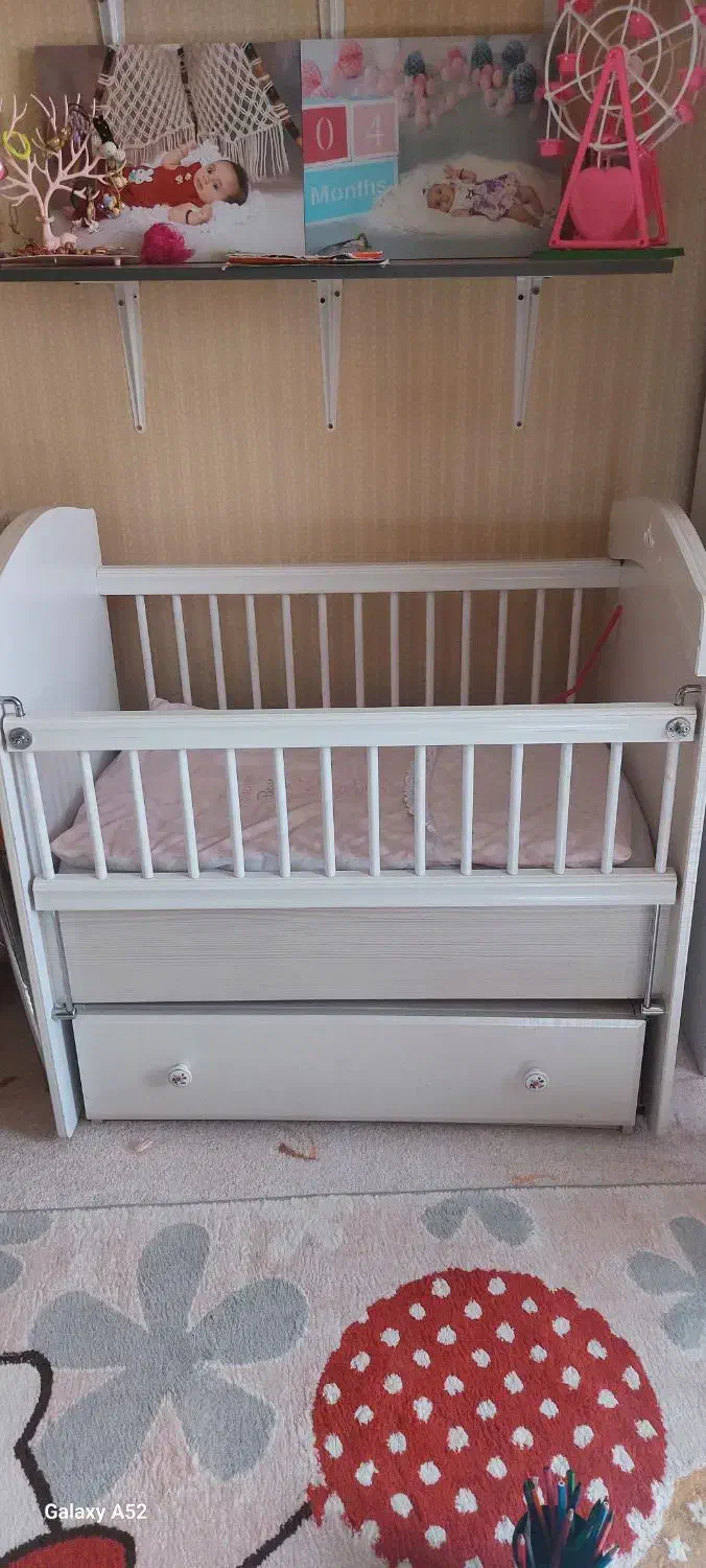 تخت نی نی لای لای|تخت و صندلی بچه|فردیس, شهرک ارم|دیوار