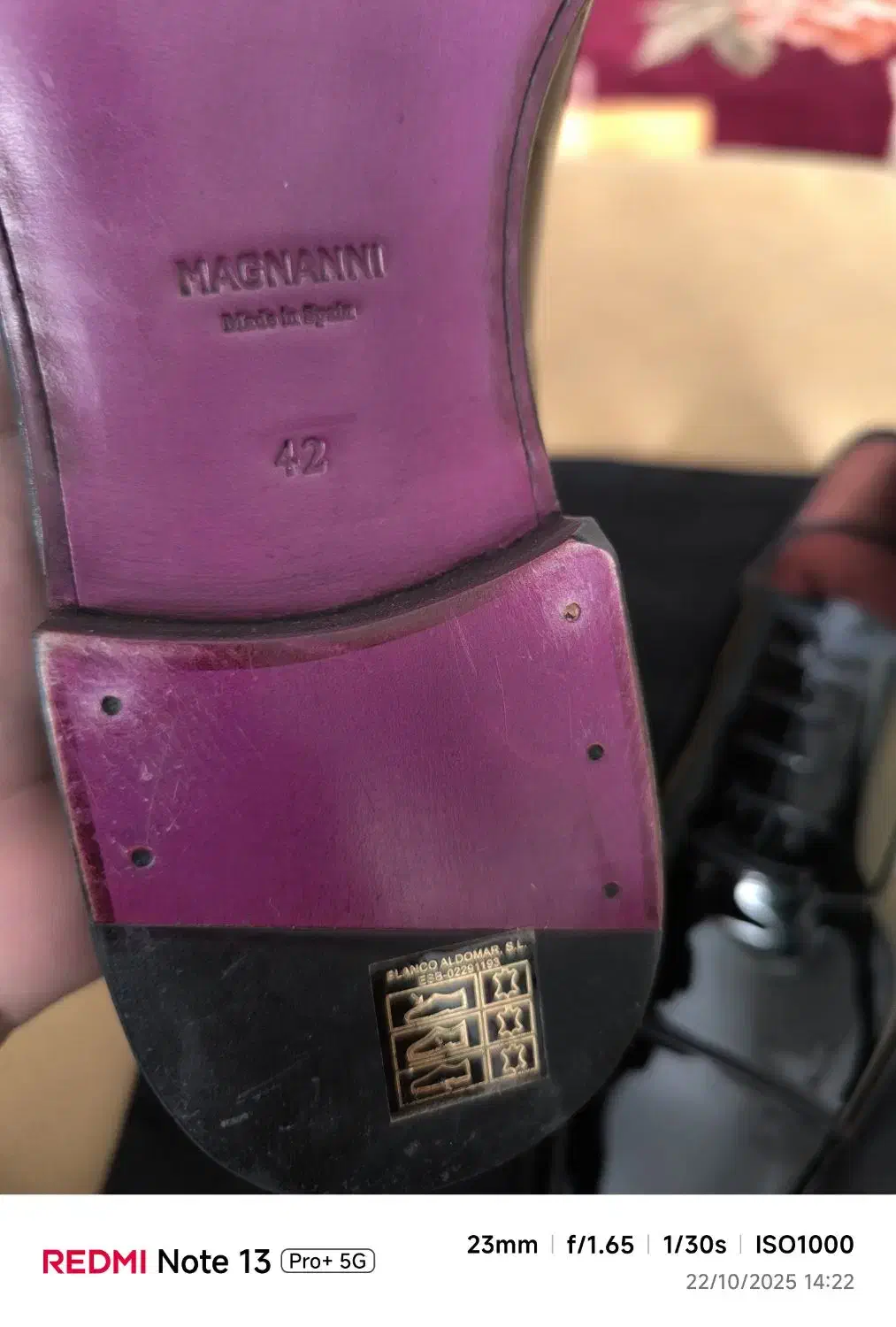 کفش مجلسی MAGNANNI|کیف، کفش، کمربند|تهران, قصر فیروزه ۱|دیوار