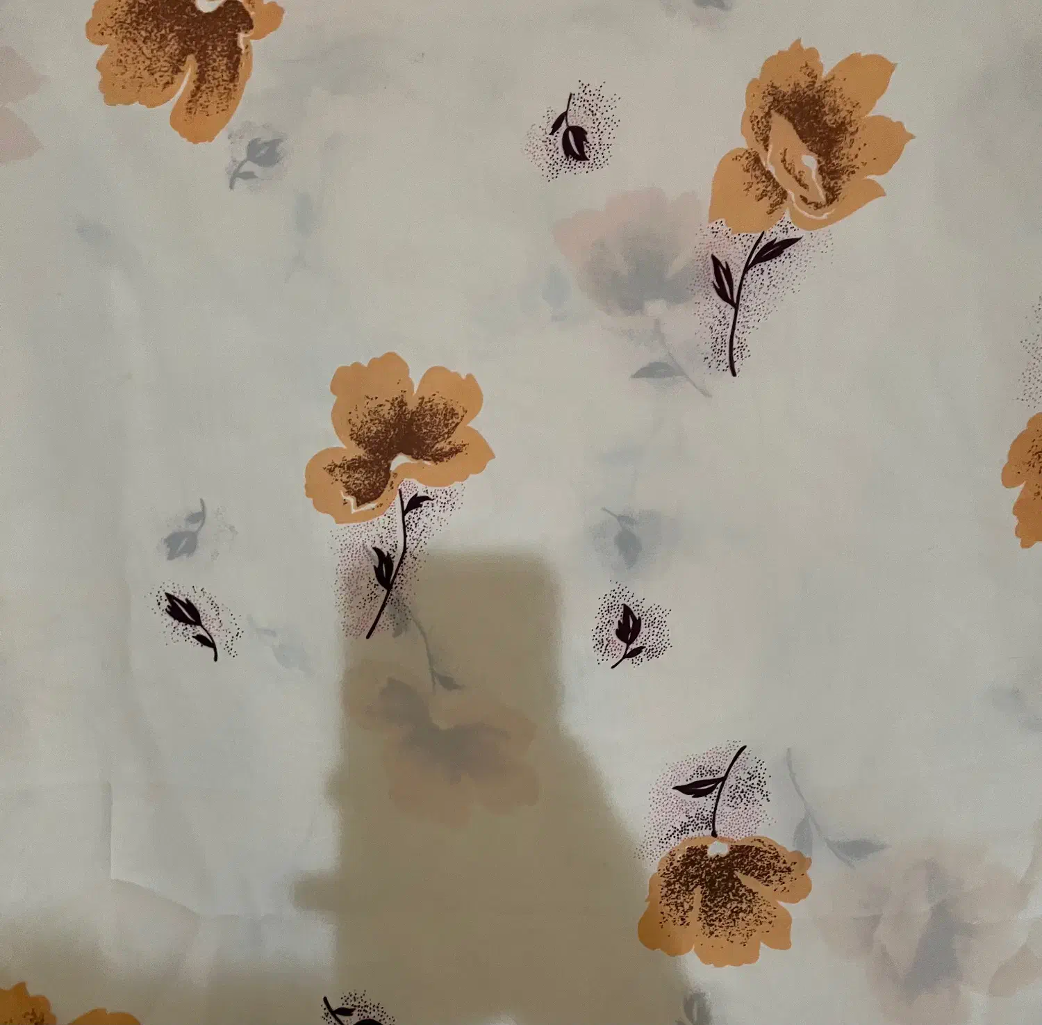 پارچه کرپ ژورژت گلدار ، پارچه مل مل سفید|لوازم خیاطی و بافتنی|تهران, شهرک غرب|دیوار