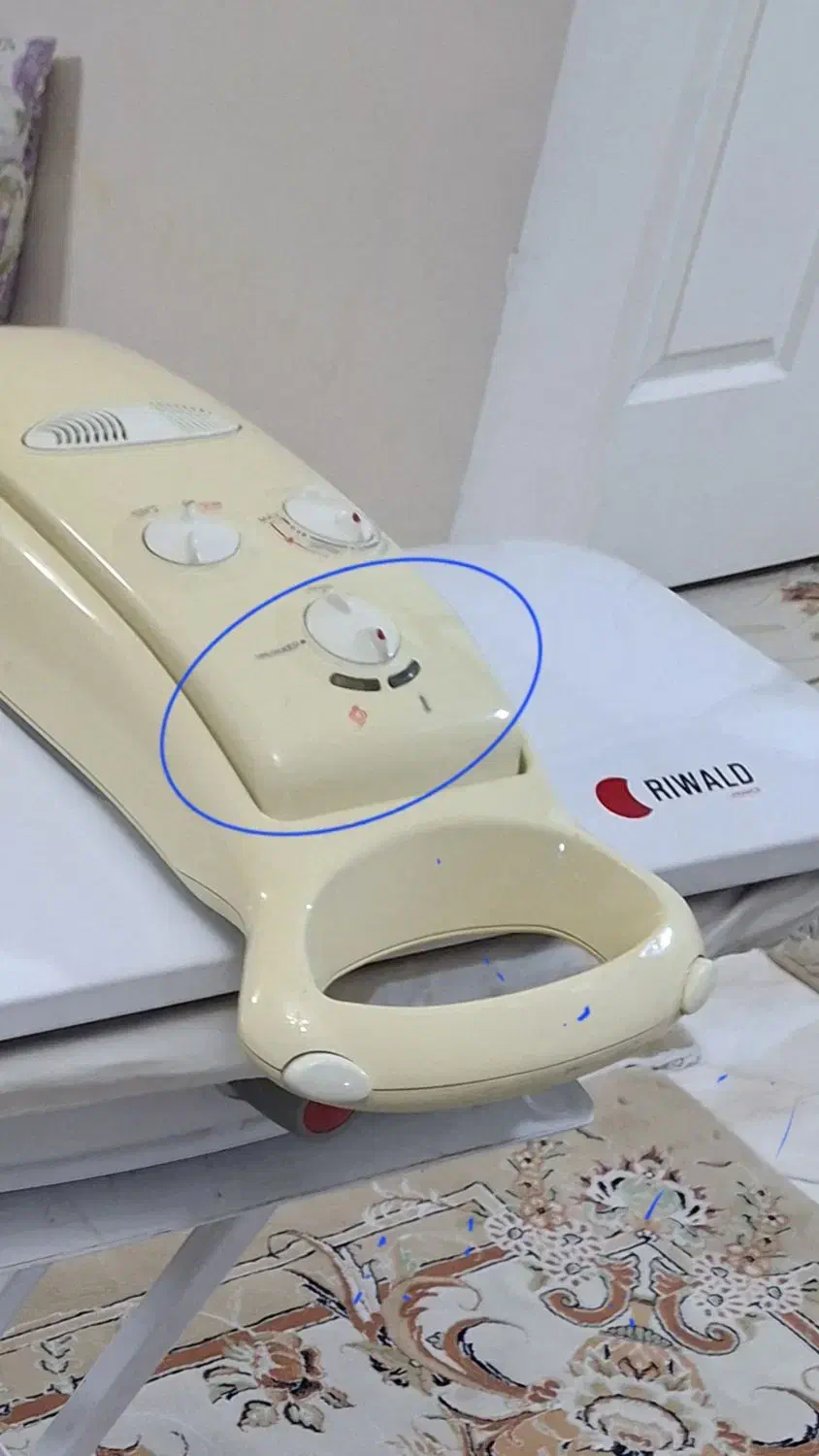 اتوپرس ریوالد فرانسه اصل باکارتن وپایه|اتو و لوازم اتو|تهران, ائمه اطهار|دیوار