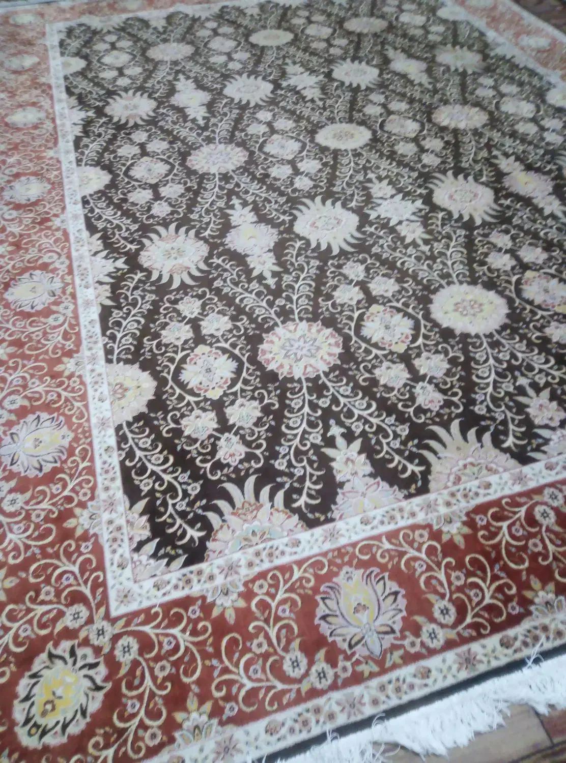 یک جفت فرش 12 متری ودوتا قالیچه|فرش|نیشابور, مدرس|دیوار