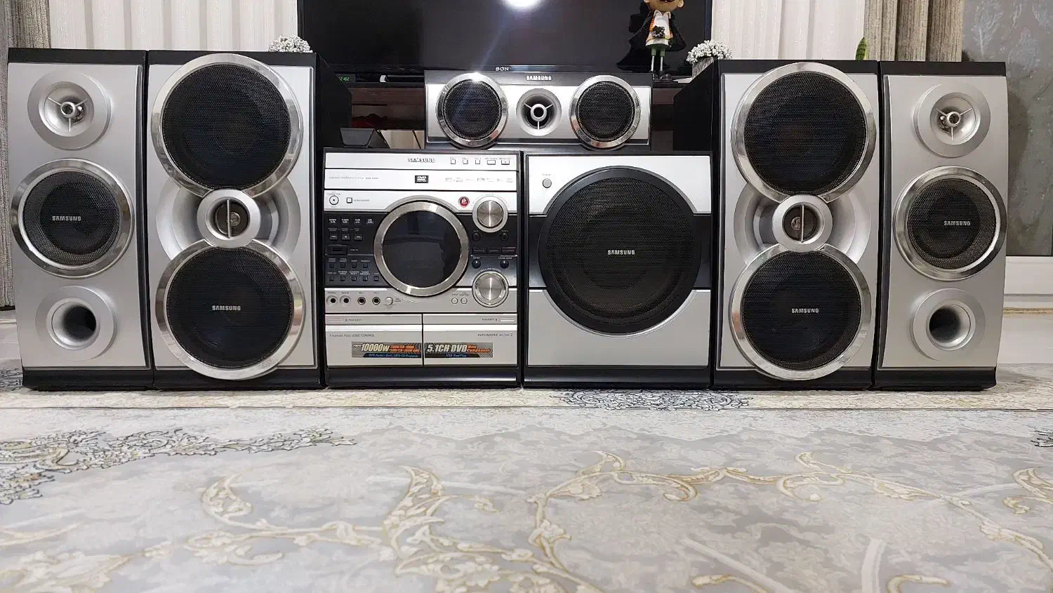 ضبط ۱۰۰۰۰ سامسونگ در حد|سیستم صوتی خانگی|ابهر, |دیوار