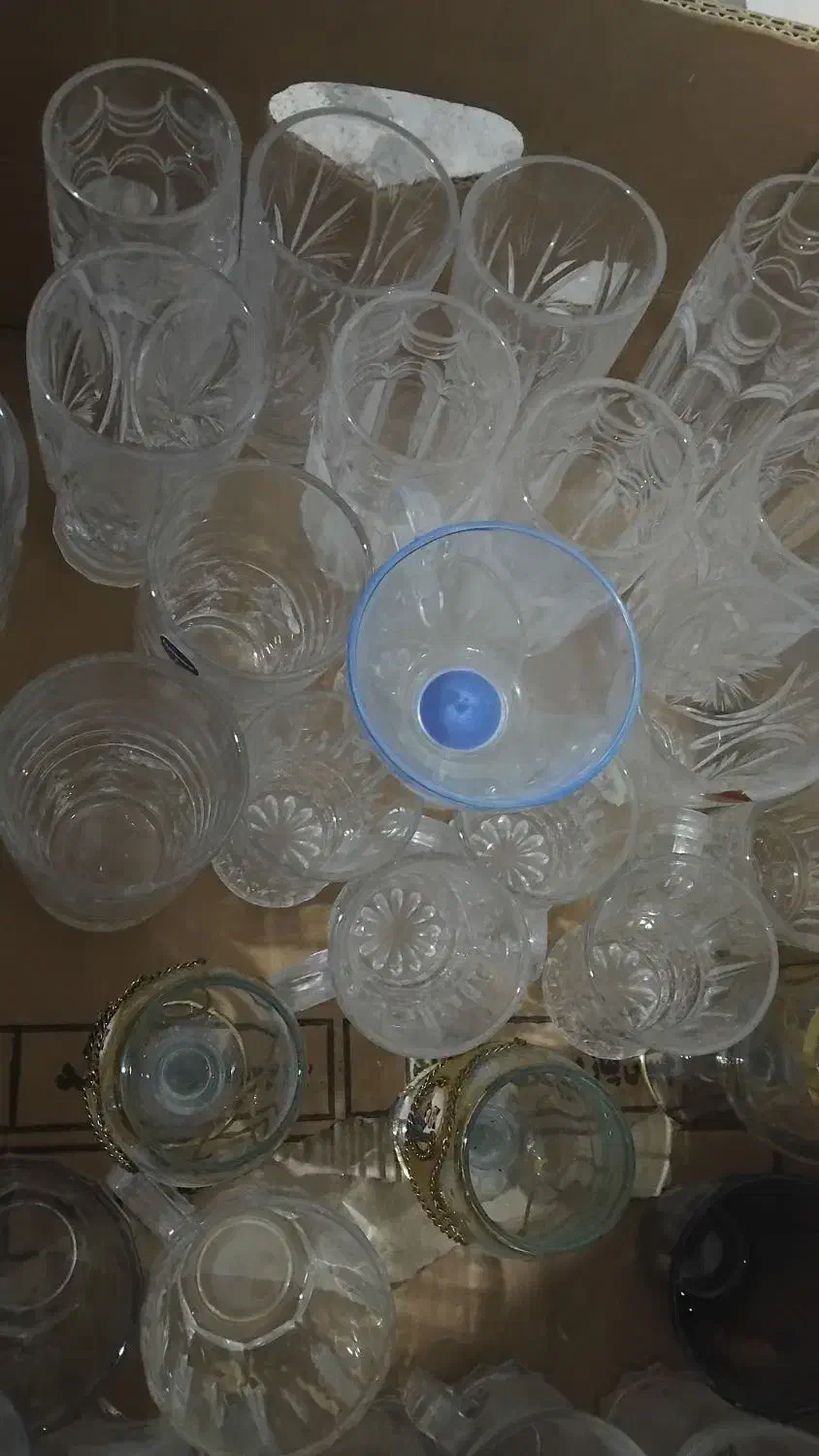 ظرف کریستال قدیمی مارک|حراج|نیشابور, شهرک جانبازان|دیوار