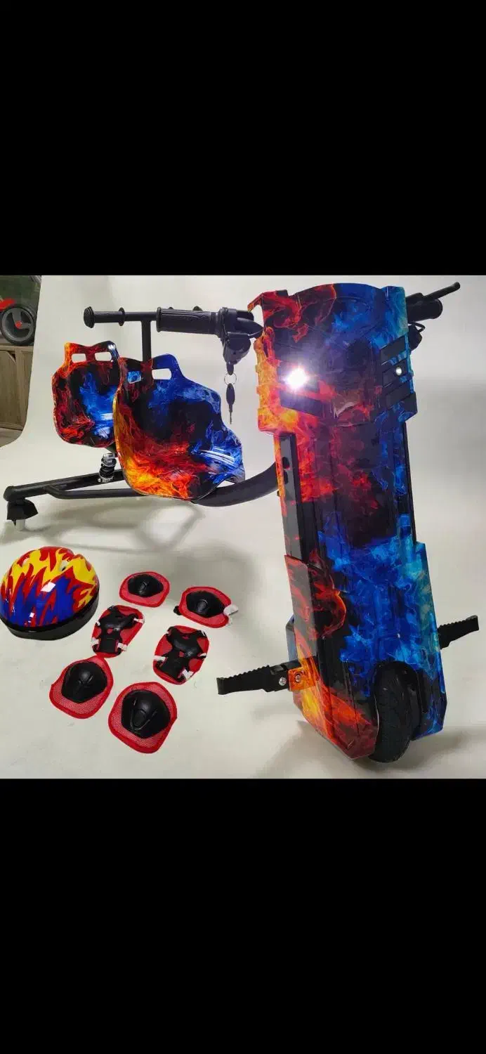 دریفت دونفره برقی اسکوتر|دوچرخه، اسکیت، اسکوتر|لار, |دیوار