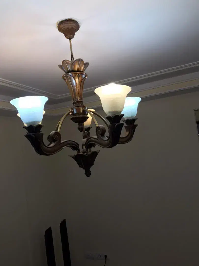 لوستر ۵ شاخه|لوستر و چراغ آویز|تهران, مجیدیه|دیوار