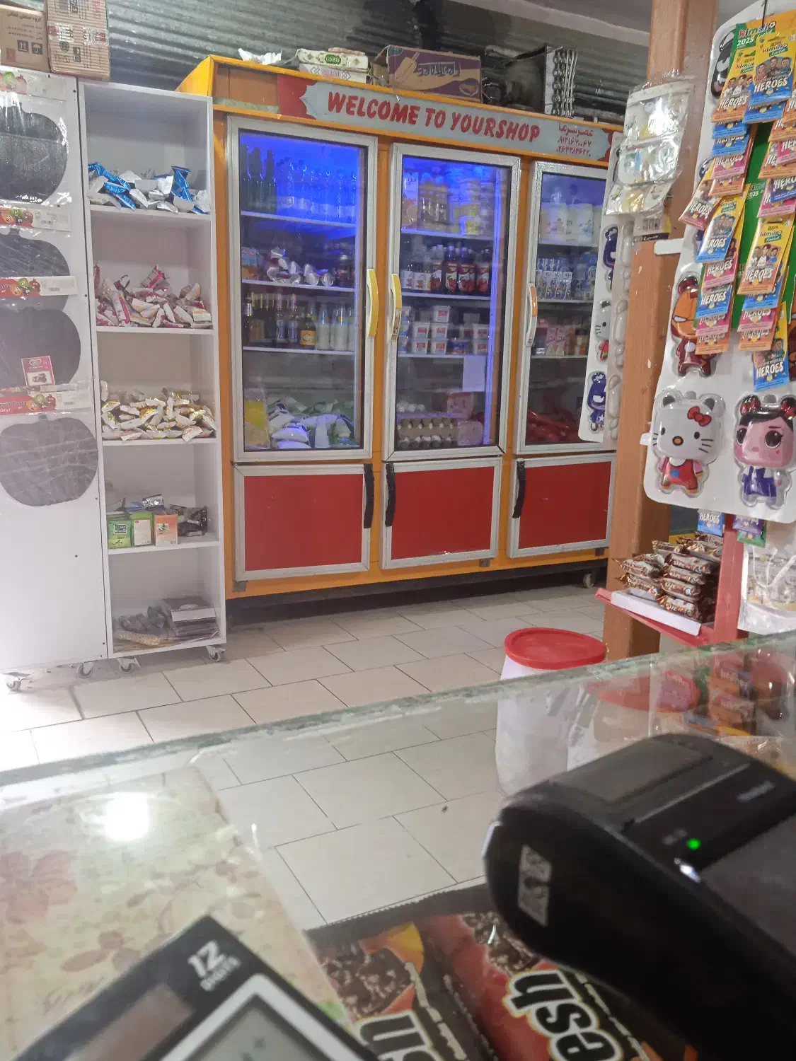 فروش فوری فول لوازم سوپرمارکت|فروشگاه و مغازه|رودهن, |دیوار