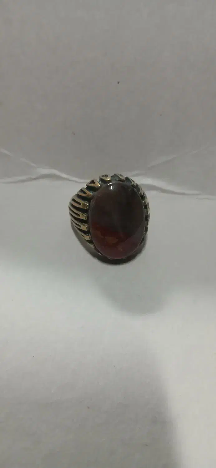 انگشتر عقیق سلیمانی اصل|بدلیجات|تهران, تختی|دیوار