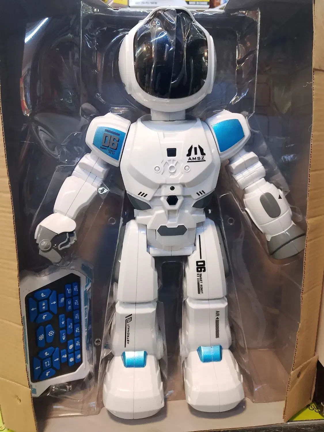 ربات هوشمند شارژی کنترلی|اسباب‌بازی بچه|شیراز, بعثت|دیوار