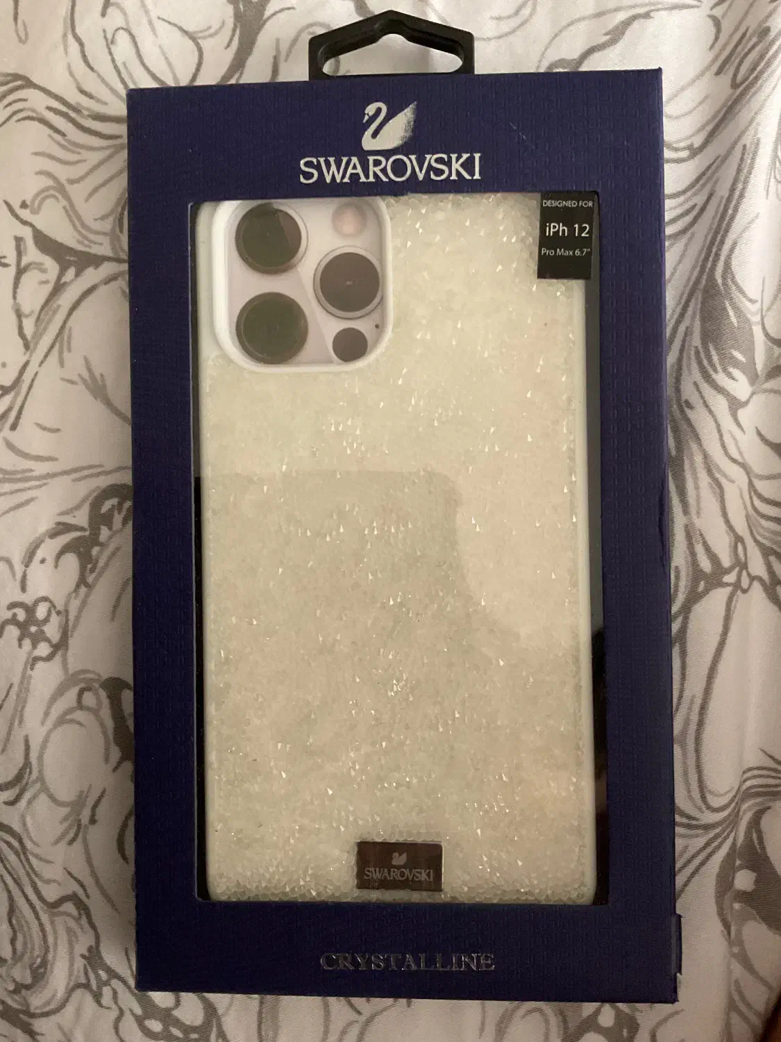 قاب گوشی ۱۲پرومکس سواروسکی سفید|لوازم جانبی موبایل و تبلت|تهران, الهیه|دیوار