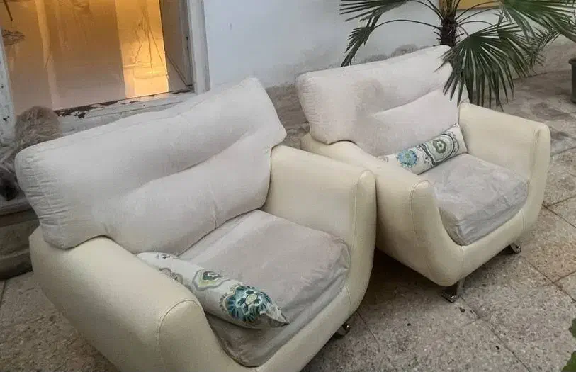 دوتایک نفرمبل|مبلمان خانگی و میز عسلی|رشت, پیله داربن|دیوار