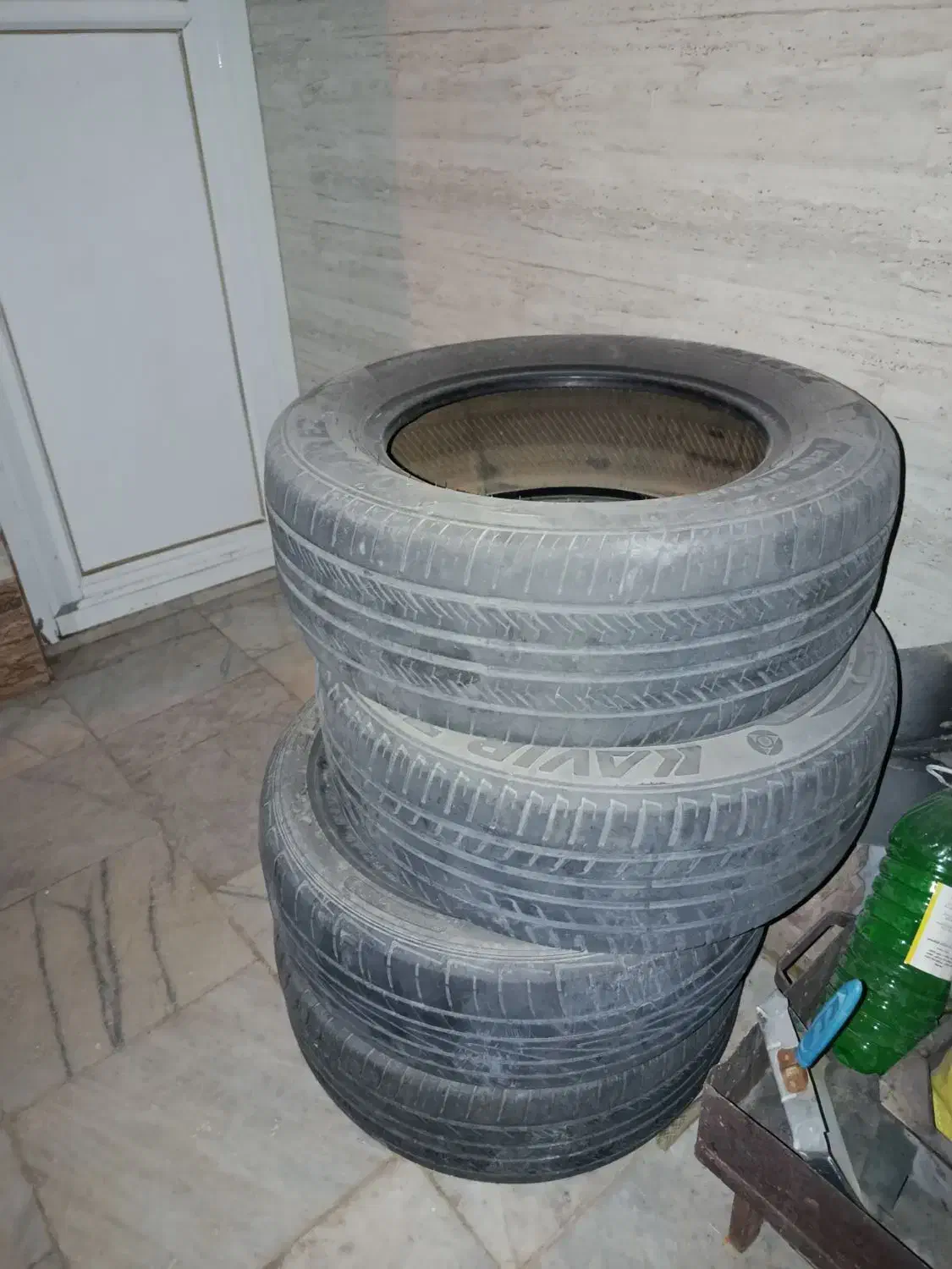 چهار حلقه لاستیک ۲۰۵ دور ۱۵....|قطعات یدکی و لوازم جانبی|زابل, |دیوار