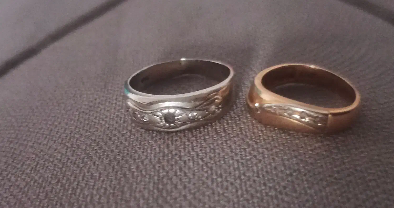 دو حلقه طلا|جواهرات|شوشتر, |دیوار