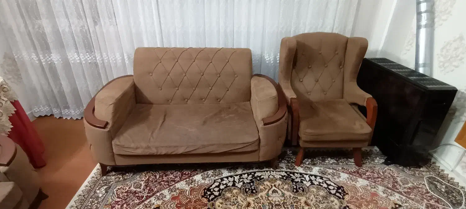 مبل ۷ نفره|مبلمان خانگی و میز عسلی|سمنان, |دیوار