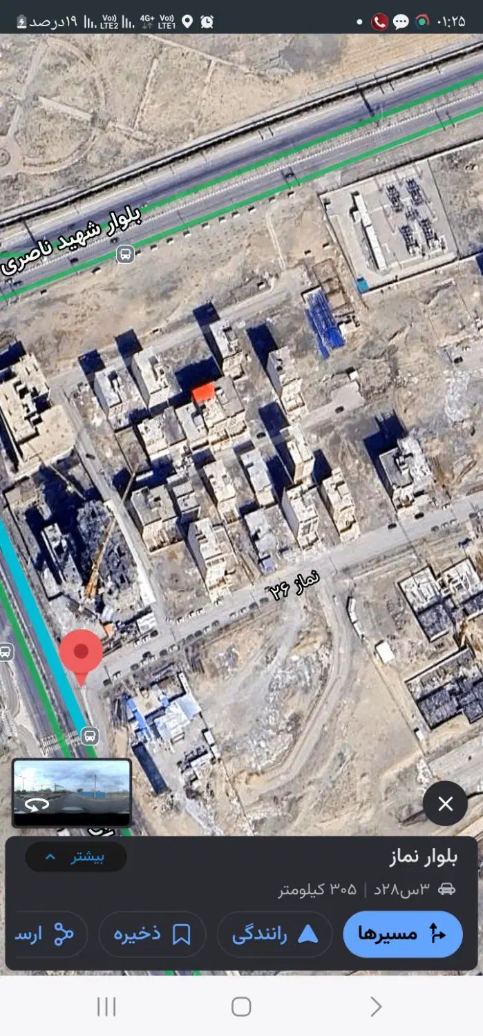 زمین ۳۱۰ متر بلوار نماز ۲۶|فروش زمین و ملک کلنگی|مشهد, آبادگران|دیوار