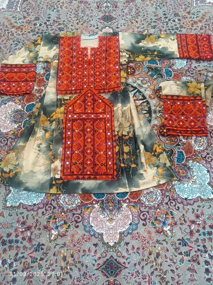 خیاطی  لباس  بلوچی|لباس|آزادشهر, |دیوار