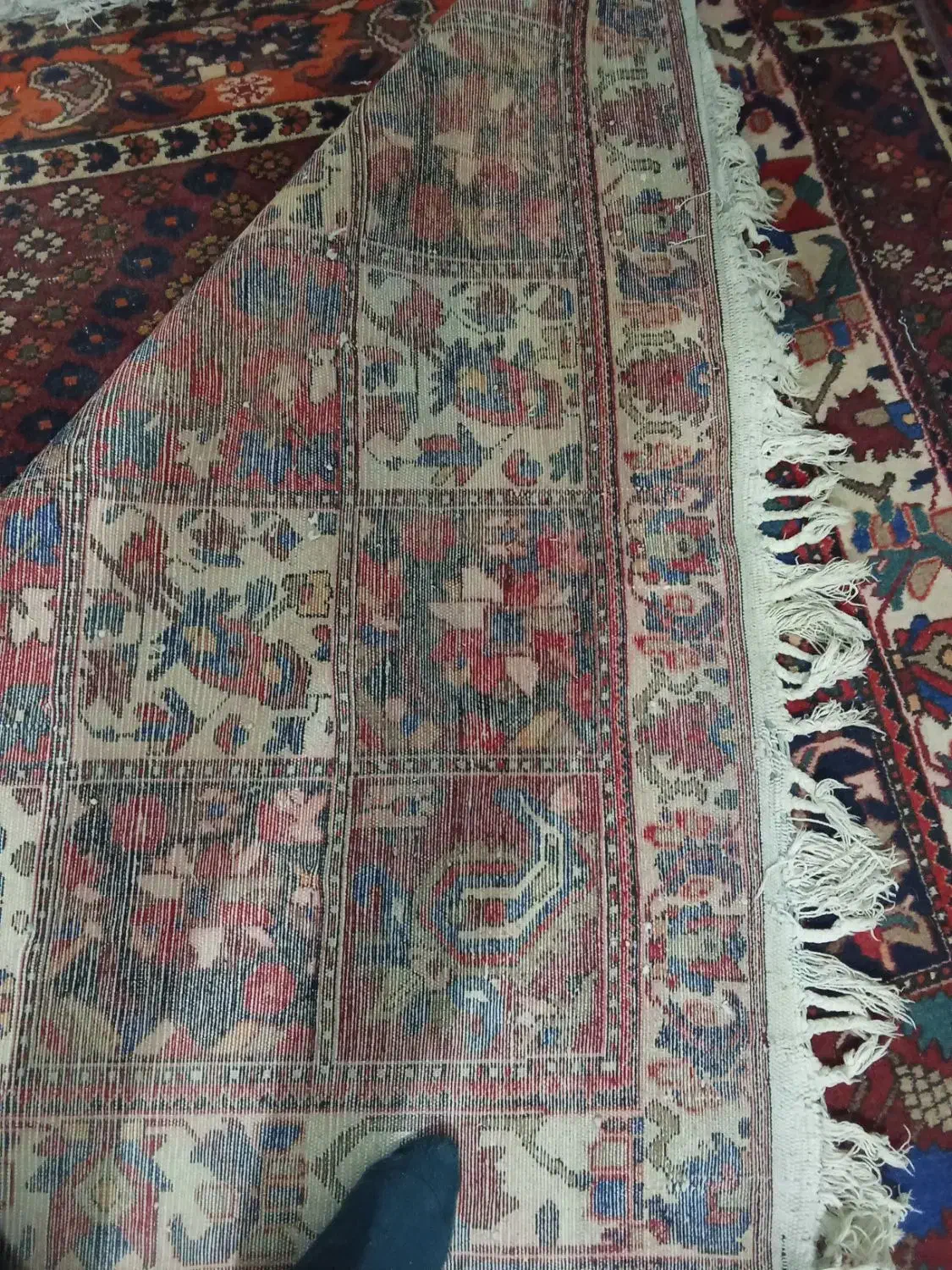 فرش خونگی ۴ تخته ۷۵ میلیون میفروشم|فرش|لردگان, |دیوار