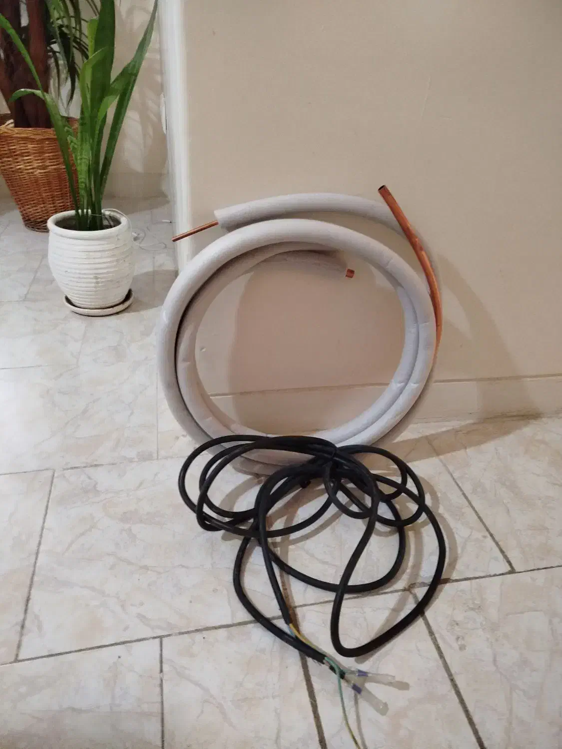 پک لوله مسی اسپیلت 12000|کولر گازی و فنکوئل|جم, |دیوار