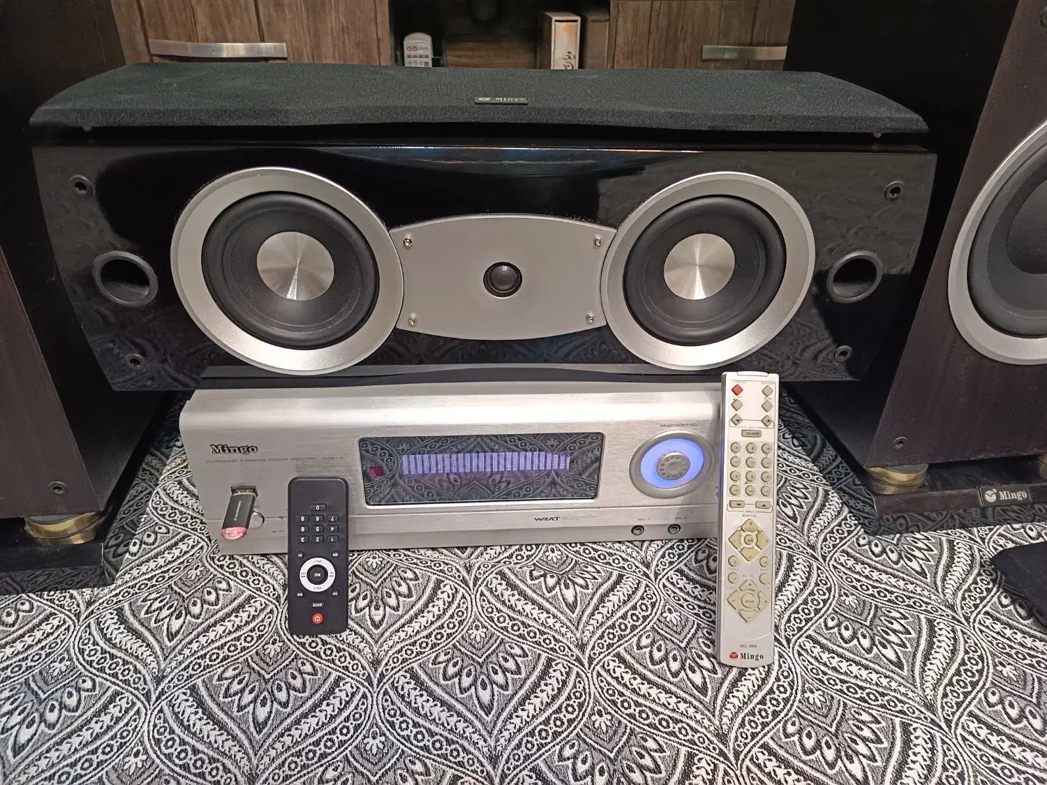 سیستم حرفه ای قدرتمند Mingo بلوتوث و فلش خور|سیستم صوتی خانگی|تهران, هفت چنار|دیوار