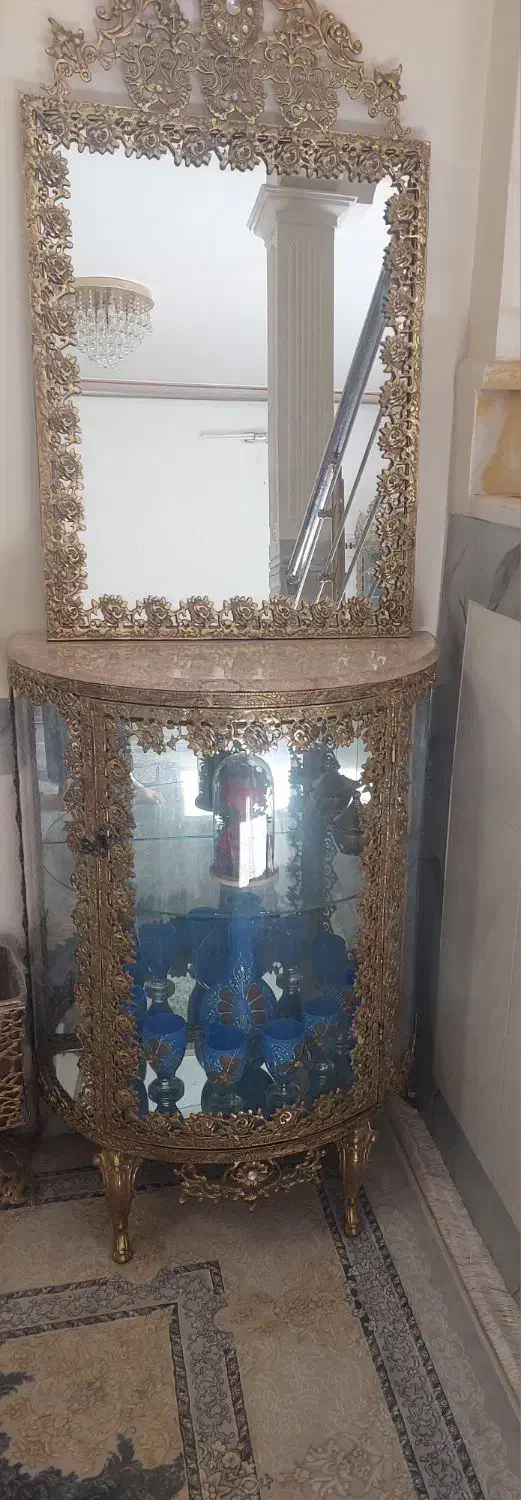 ۵تیکه وسایل برنز ست هم|حراج|خرم‌آباد, |دیوار