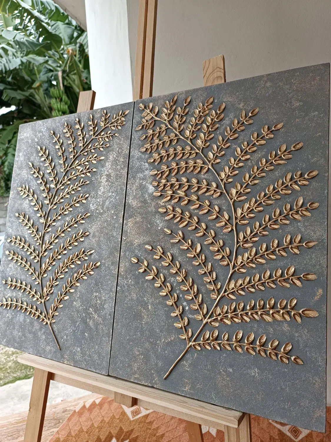 تابلوی برجسته سه تکه آیه وان یکاد|صنایع دستی و سایر لوازم تزئینی|نوشهر, |دیوار