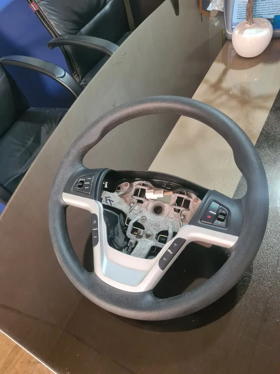 غربیلک فرمان کامل ۲۰۷ با دکمه کروز  ایربگ سمند|قطعات یدکی و لوازم جانبی|تهران, چیتگر جنوبی|دیوار