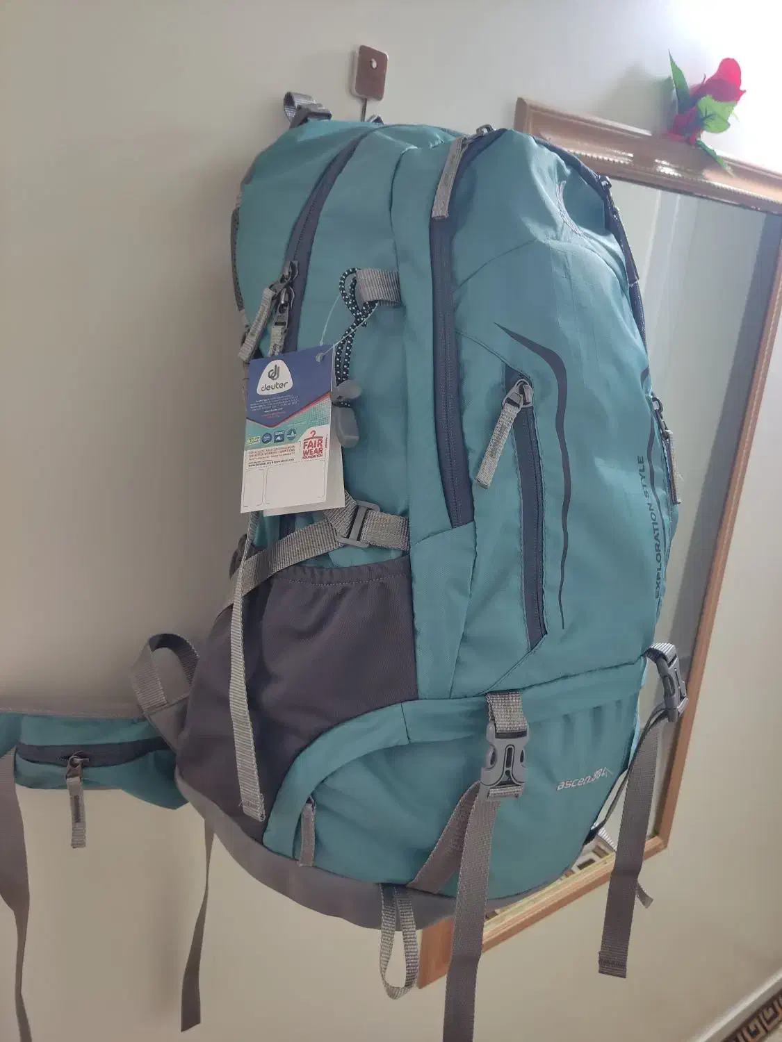 کوله پشتی کوهنوردی ۳۸ لیتر آکبند دیوتر|کیف، کفش، کمربند|تهران, مسعودیه|دیوار