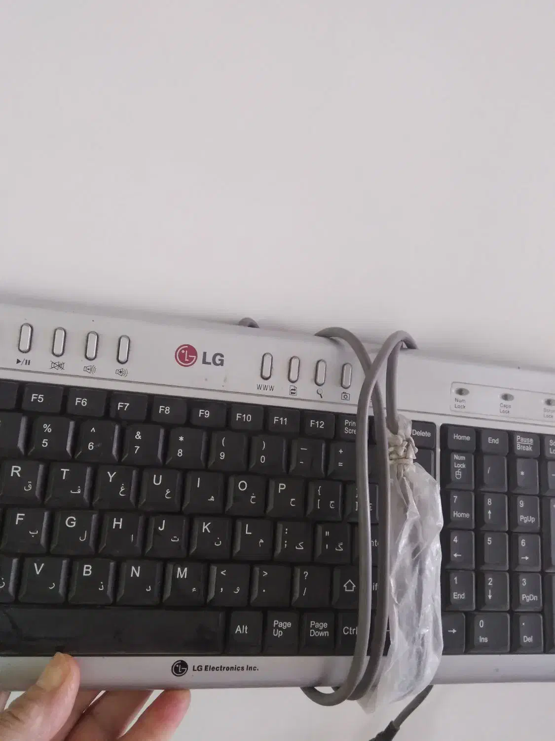 ۲ عدد صفحه کلید lg|قطعات و لوازم جانبی رایانه|شهرکرد, |دیوار