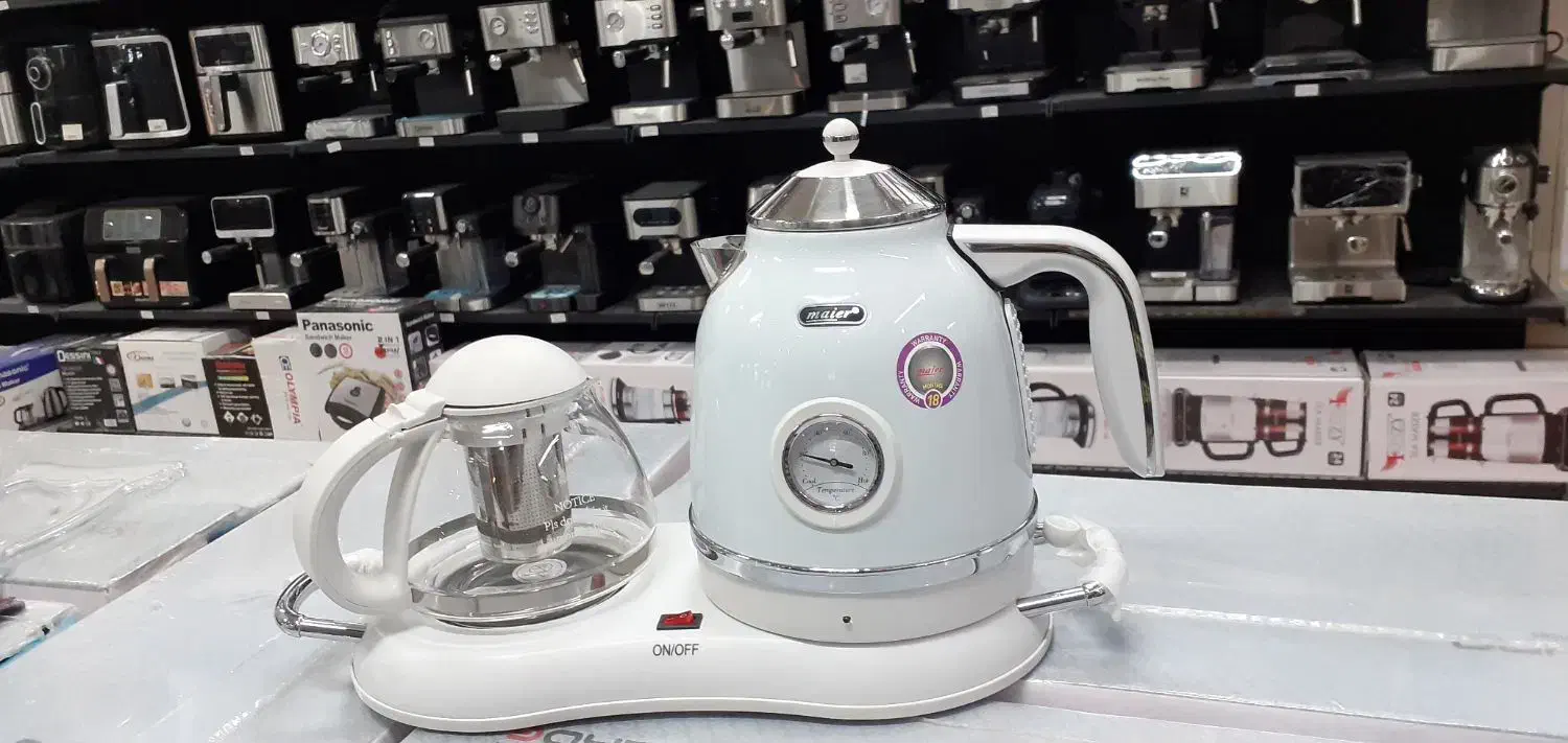 چایساز چای ساز کنارهمی لمسی اتومات /چک اقساط|سماور، چایساز، قهوهساز|مشهد, الهیه|دیوار